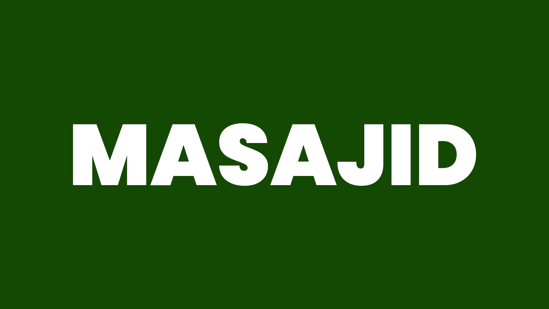 Masajid